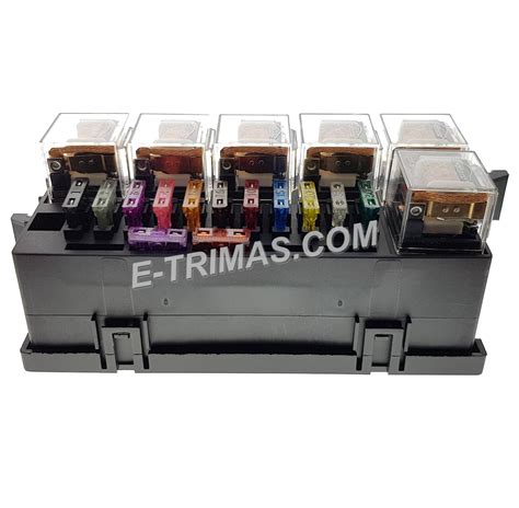 Isuzu Ford Hino Fuso Universal Modify Car Blade Fuse Box Relay Block