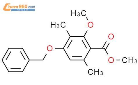 58062 00 3 BENZOIC ACID 2 METHOXY 3 6 DIMETHYL 4 PHENYLMETHOXY