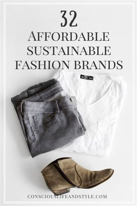 32 Affordable Ethical And Sustainable Fashion Brands Conscious Life