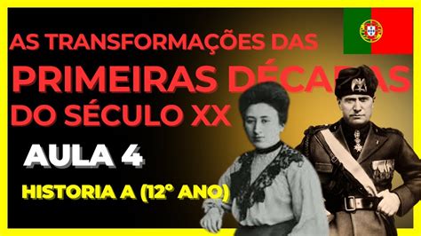 Quando Começou O Século Xx - As Transformações das Primeiras Décadas do Século XX - Aula IV ...