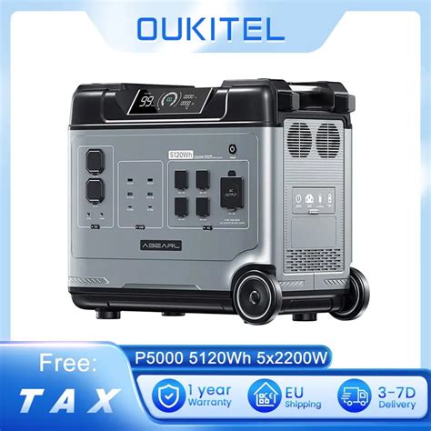 Oukitel Abearl P Portable Power Station Wh Lifepo X W Ac