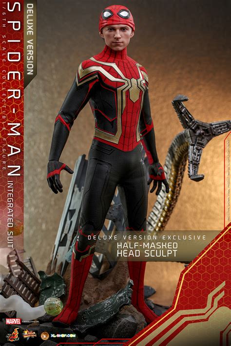 Hot Toys Mms Spider Man No Way Home Th Scale Spider Man Integrated Suit