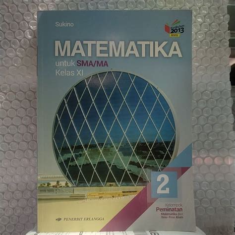 Jual Buku Pelajaran Untuk Sma Matematika Kelas Xi Peminatan Sukino