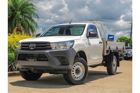 Sold Toyota Hilux Workmate Hi Rider In White Used Ute