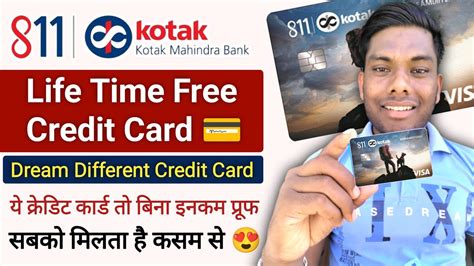 Kotak Mahindra Bank Life Time Free Credit Card Dream Different Credit