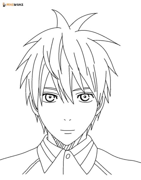 Kuroko No Basket Para Colorear y Pintar Imágenes Para Dibujar Gratis