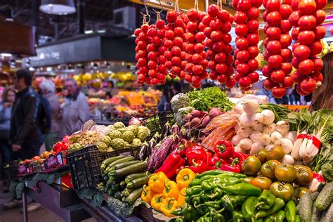 Mercat La Boqueria In Barcelona High Traffic Stations Of Creation