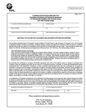 Fl Fpl Form A Fill And Sign Printable Template Online