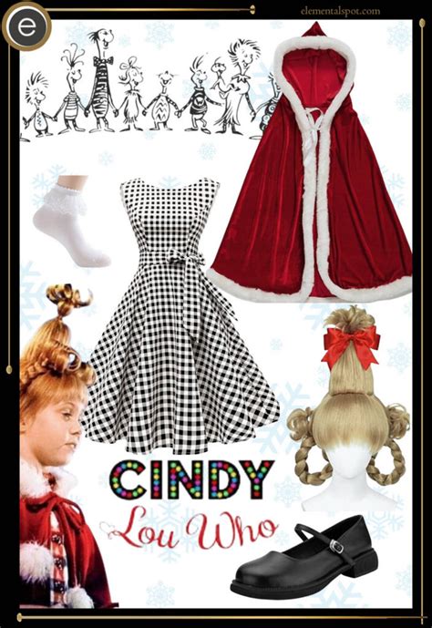 Dress Up Like Cindy Lou Who From The Grinch Elemental Spot