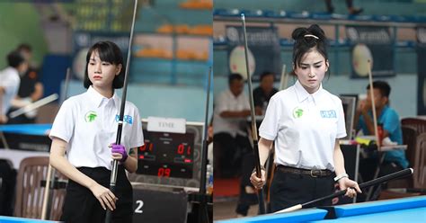 Nữ sinh Tuyết Anh thắng 7 0 và dàn hot girl bi a xinh đẹp ở giải quốc gia Sao thể thao Việt