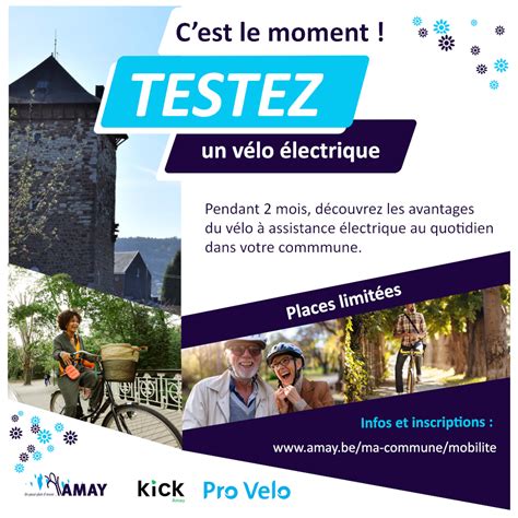 Testing Vélo électrique à Amay Pro Velo