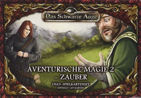 Dsa Spielkartenset Aventurische Magie Zauber Das Schwarze Auge