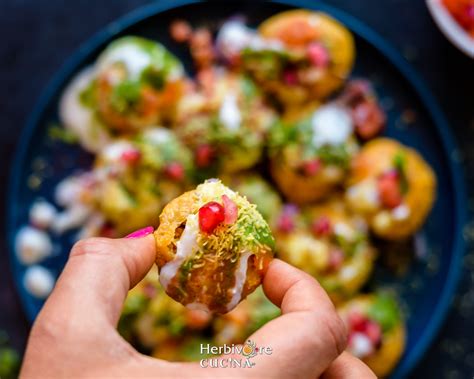 Khasta Kachori Chaat - Herbivore Cucina