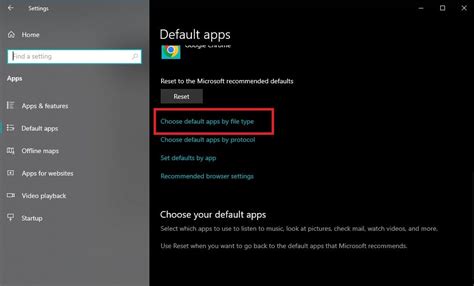 What Are Default App Settings In Windows