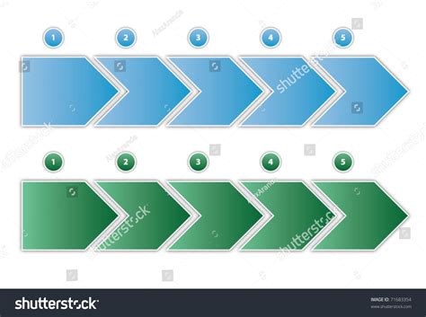 Business Process Diagram Phases Stock Vector Royalty Free 71683354