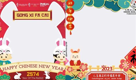 Gratis Nih Ada Puluhan Link Twibbon Imlek Desain Gong Xi Fa Cai