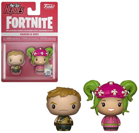 Funko Fortnite Pint Size Heroes Ranger Zoey Vinyl Figure 2 Pack Toywiz