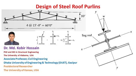 Design Of Steel Roof Purlins YouTube