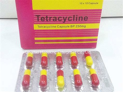 Tetracycline Hcl Cap Pharmaceuticas Drud Medicine Qingdao