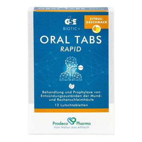 Central Apotheke Leipzig GSE Oral Tabs Rapid 12St