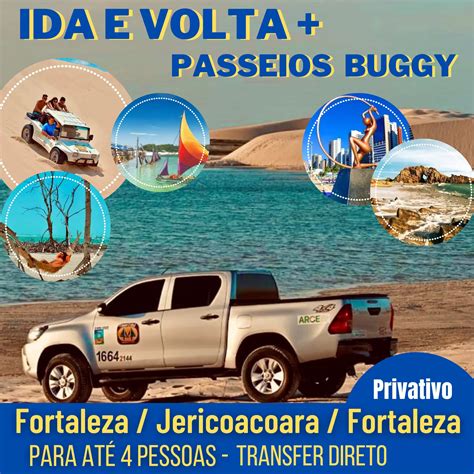 Transfer Direto Fortaleza Jericoacoara Fortaleza Passeios Hilux