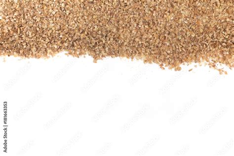 Ground Wheat For A Kibbeh Frame Trigo Para Quibe Stock Photo Adobe