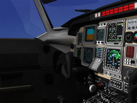 max cockpit ultra beechcraft starship