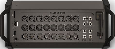 Allen Heath CQ 20B Ultra Compact 20x8 Digital Streaming Audio Mixer