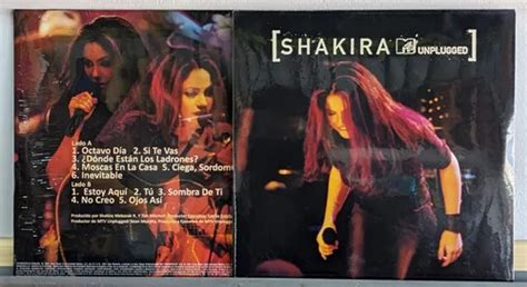 Shakira Mtv Unplugged Vinyl Lp Acetato Envío Gratis