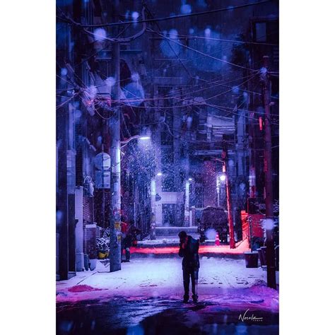 Cyberpunk Seoul South Korea Neon Nights Photography Vaporwave Neo