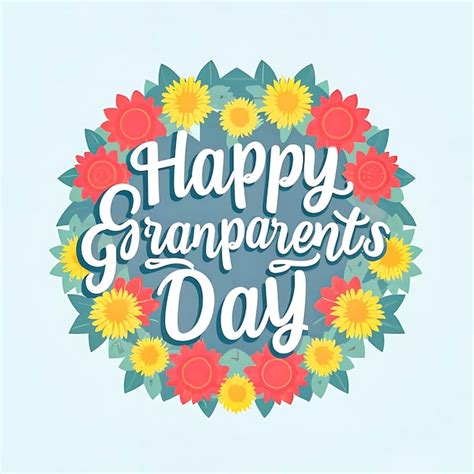 Premium Photo Happy Grandparents Day Grandparents Day