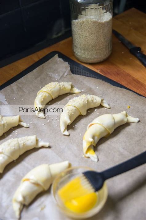 Petits Croissants Saumon Boursin Paris Alep Cuisine Syrienne