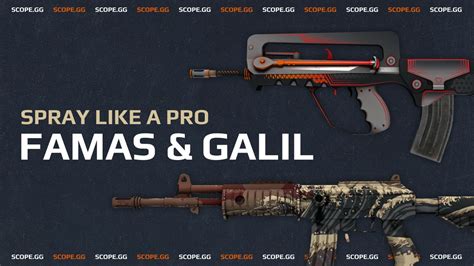 Shoot Like A PRO Galil AR Famas Features Spray Recoil