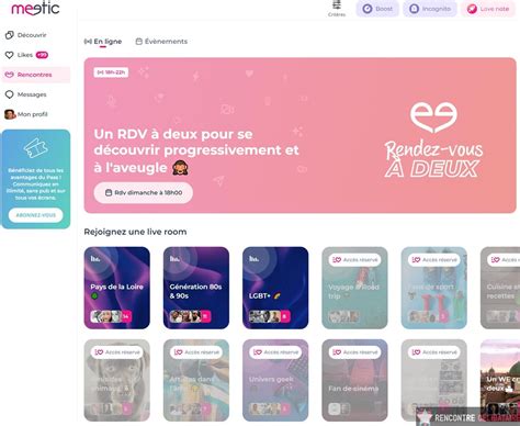 Meetic fait encore évoluer son interface en bien