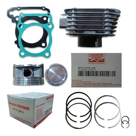 Kit Motor Cilindro Pistão Anel Original Honda Cb300 Xre300 Frete grátis