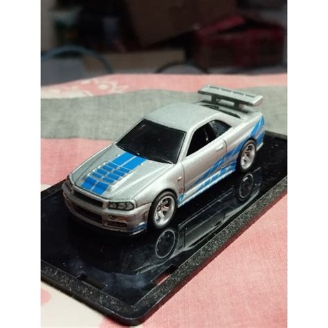 Jual Hot Wheels Nissan Skyline R34 Fast Furious Loose Swap Wheels Shopee Indonesia
