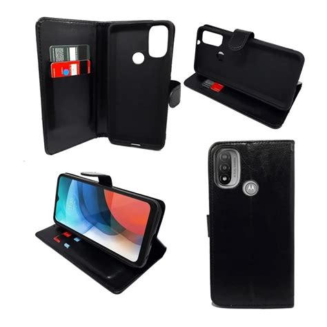 Capa Capinha Carteira Motorola Moto E E E Case Couro Flip