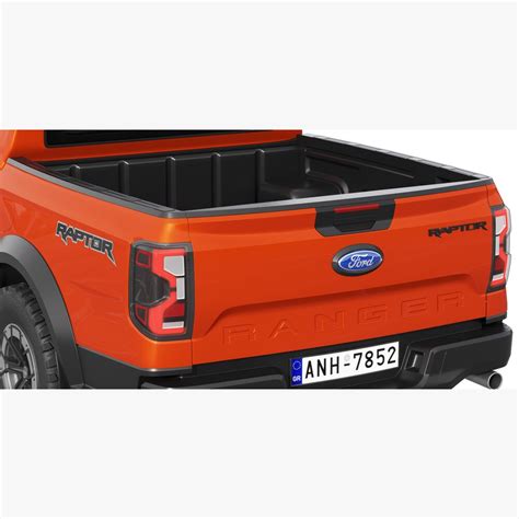 Ford Ranger Raptor 2023 3d модель Скачать Пикапы на