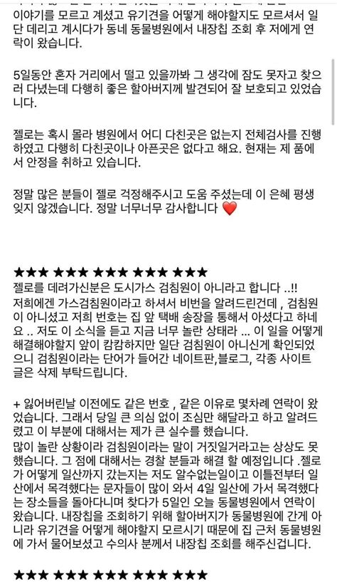 가스검침원 사칭 강아지 실종 사건 사실진위 여부가 궁금해진 사람들 인스티즈instiz 인티포털