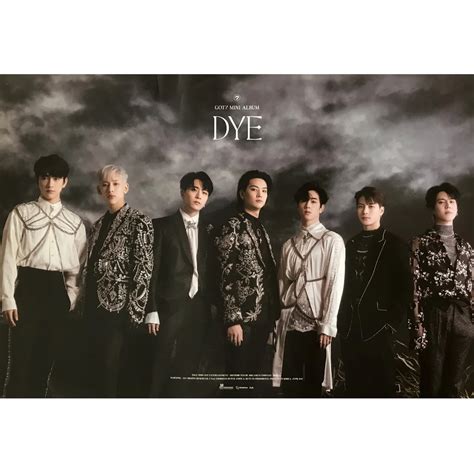 GOT7 DYE OFFICIAL POSTER (VER 3) – Kpop USA