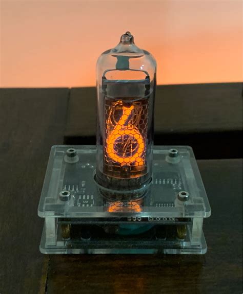 Rare Nixie Clock Unique Time Piece Nixie Tube Are Made In Ussr Cccp