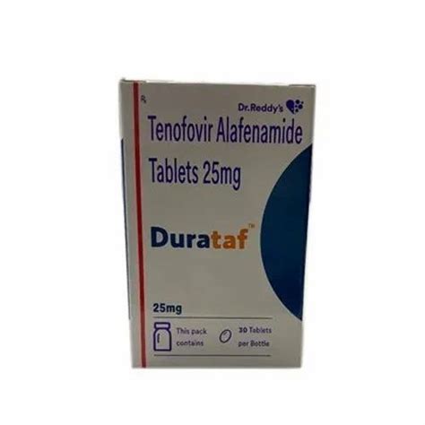 Durataf Mg Tablets Tenofovir Alafenamide Mg Tablets Dr Reddys