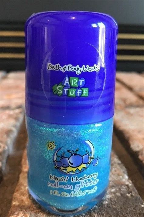 Bath And Body Works Art Stuff Blazin Blueberry Roll On Glitter Bath And Body Works Body Works