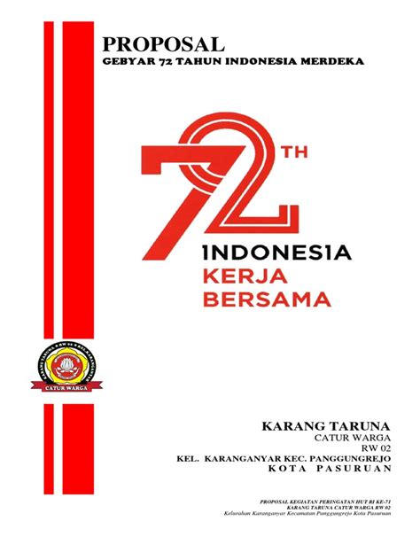 Contoh Proposal Kegiatan Lomba 17 Agustus Berbagai Contoh