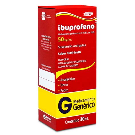 Para Que É Indicado O Ibuprofeno - Indicações, Para que serve e Bula Ibuprofeno gotas 50mg com 30ml ...