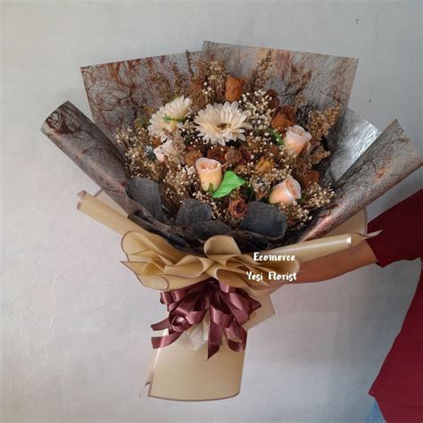 Jual Bisa Dikirim Hari Ini Flowers Bouquet Dried Bouquet