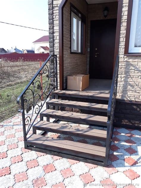 Ступеньки для крыльца своими руками из металла: Металлические ступени ...