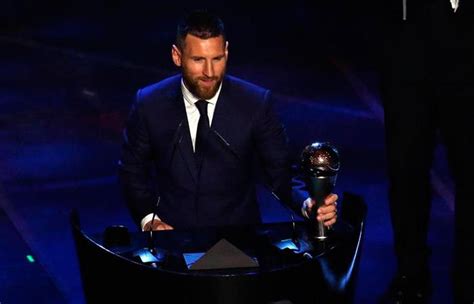 Lionel Messi Ganó El Premio The Best Al Mejor Jugador De 2019