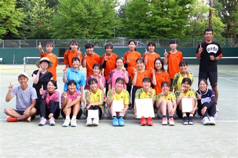 男女港Ⅴ ソフトテニス中体連管内大会 / 函館新聞デジタル