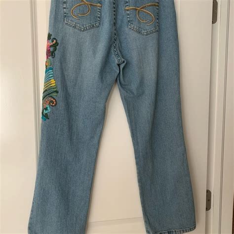 Z Cavaricci Jeans Vintage Cavaricci Embroidered Jeans Poshmark